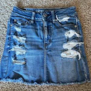 American Eagle Jean Skirt - Size 0